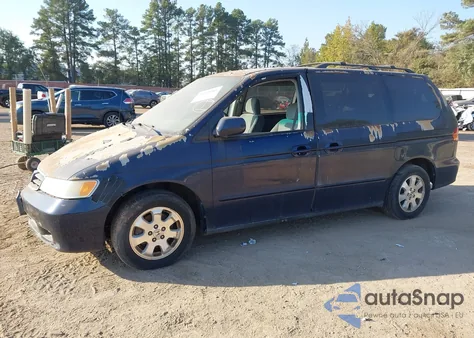 2003 Honda Odyssey Ex from USA, damaged, VIN 5FNRL18633B063693